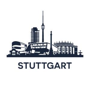 Stuttgart Skyline Emblem